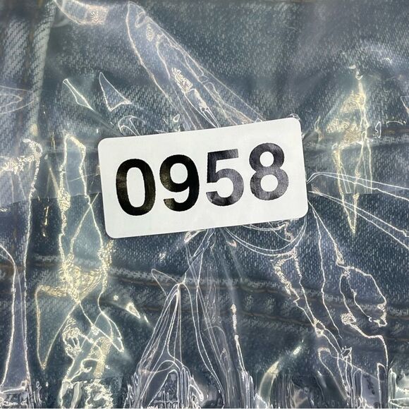 J. Crew Factory Jeans Women's 26 Blue Crop Flare High Rise Button Fly AW389 - Picture 11 of 11